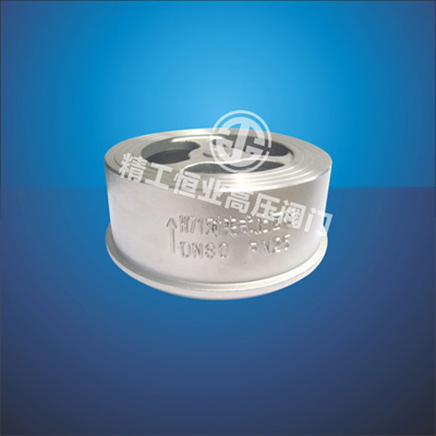 对夹连接升降式止回阀