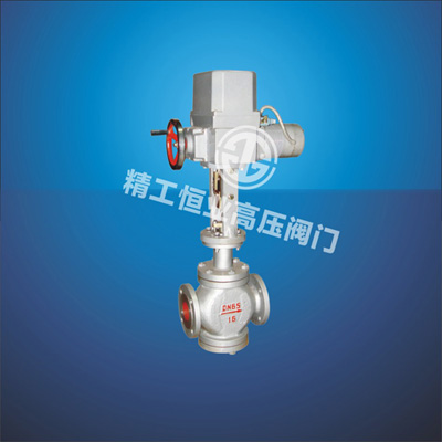 电动直通单座调节阀