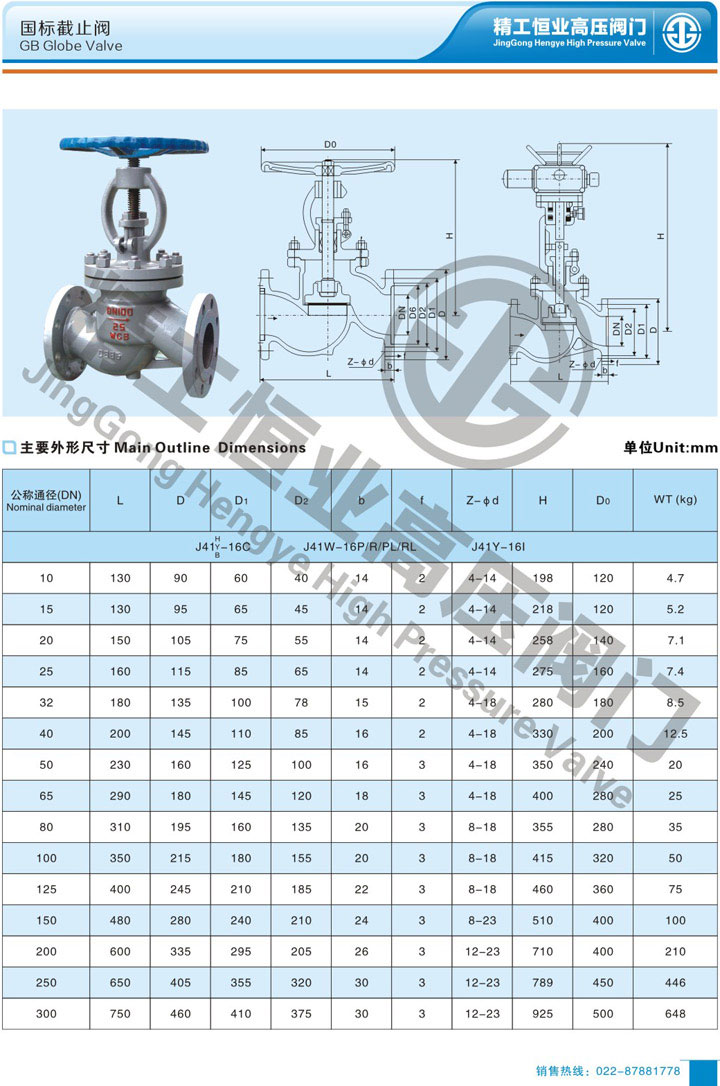 国标截止阀 国标截止阀